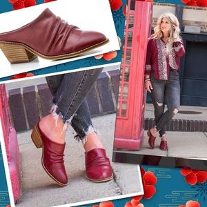 Corky’s Red Streaming Slip On